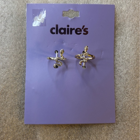 Claire's Jewelry - Claire's Gold and Silver Snake Rings
